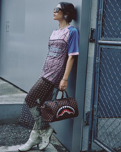 Sprayground Best Seller | KYOTOKNIT SHARKS IN PARIS MINI DUFFLE