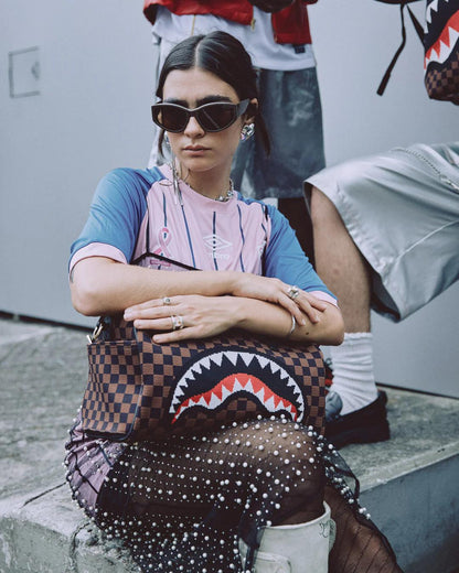 Sprayground Best Seller | KYOTOKNIT SHARKS IN PARIS MINI DUFFLE