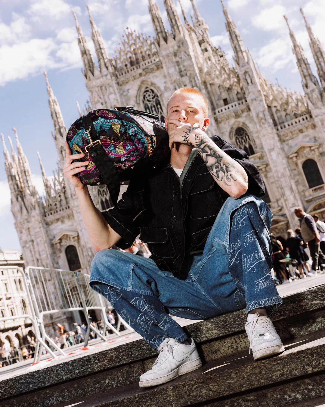 Sprayground Signature | EMBROIDERED DRAGONS DUFFLE