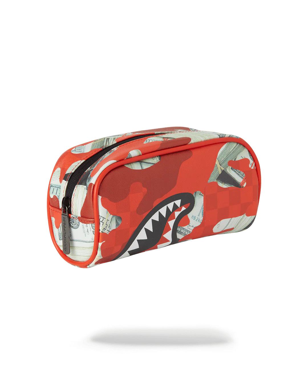 Sprayground Recommended | MONEY CAMO (RED) POUCH