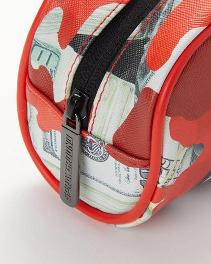 Sprayground Recommended | MONEY CAMO (RED) POUCH