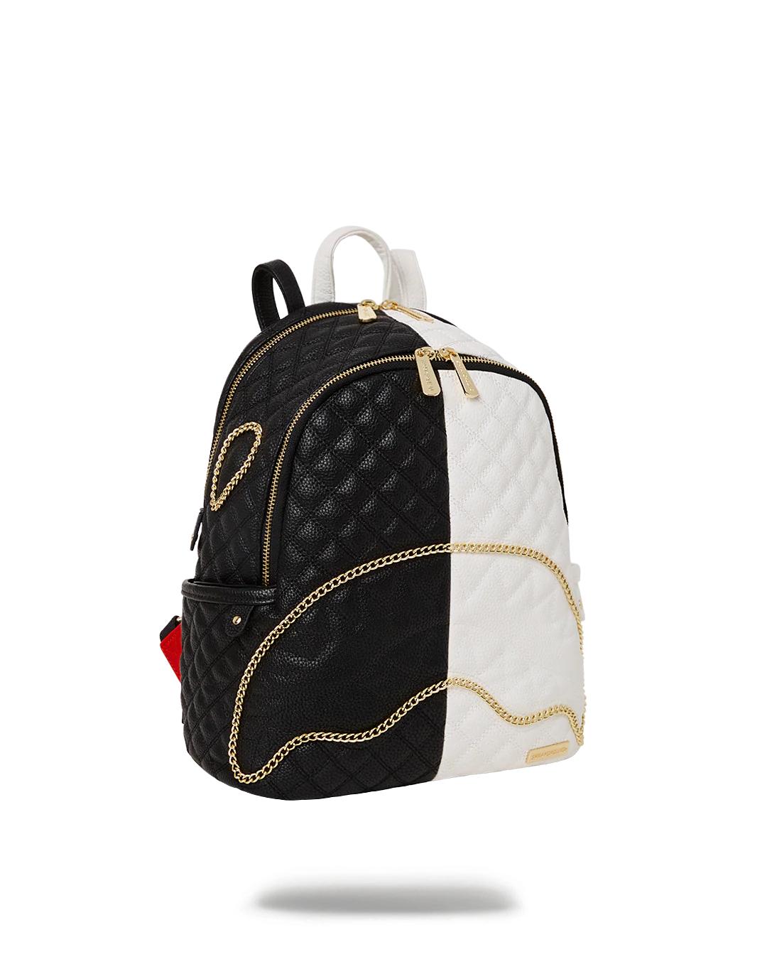Sprayground Popular | LEVELED UP SPLIT QUILT SHARK SAVAGE BACKPACK