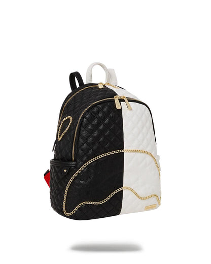 Sprayground Popular | LEVELED UP SPLIT QUILT SHARK SAVAGE BACKPACK