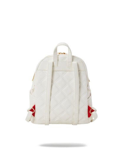Sprayground Essential | RIVIERA LE BLANC GOLD CHAIN SHARK SAVAGE BACKPACK