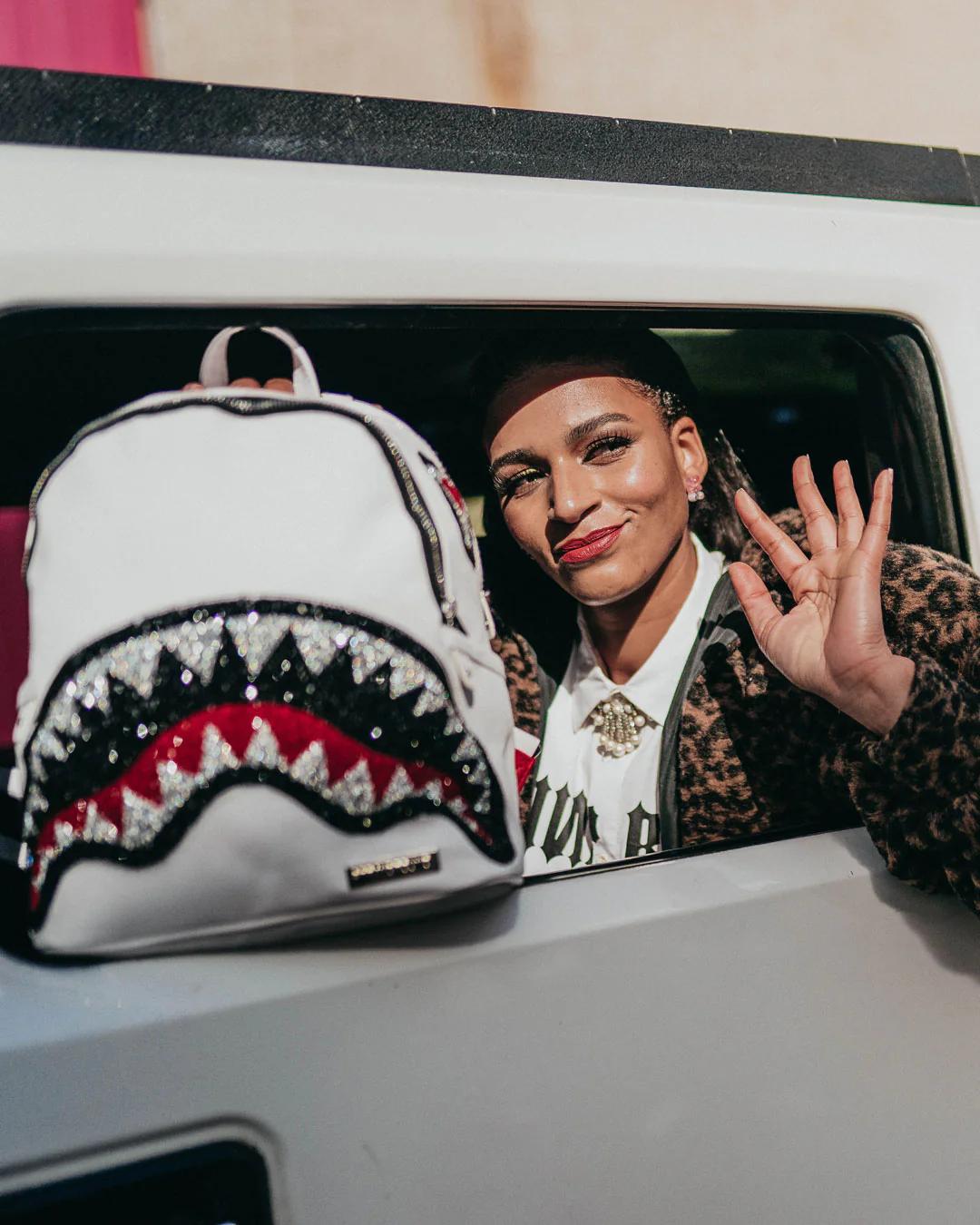 Sprayground Recommended | CLEARCUT SAVAGE BACKPACK (WHITE)