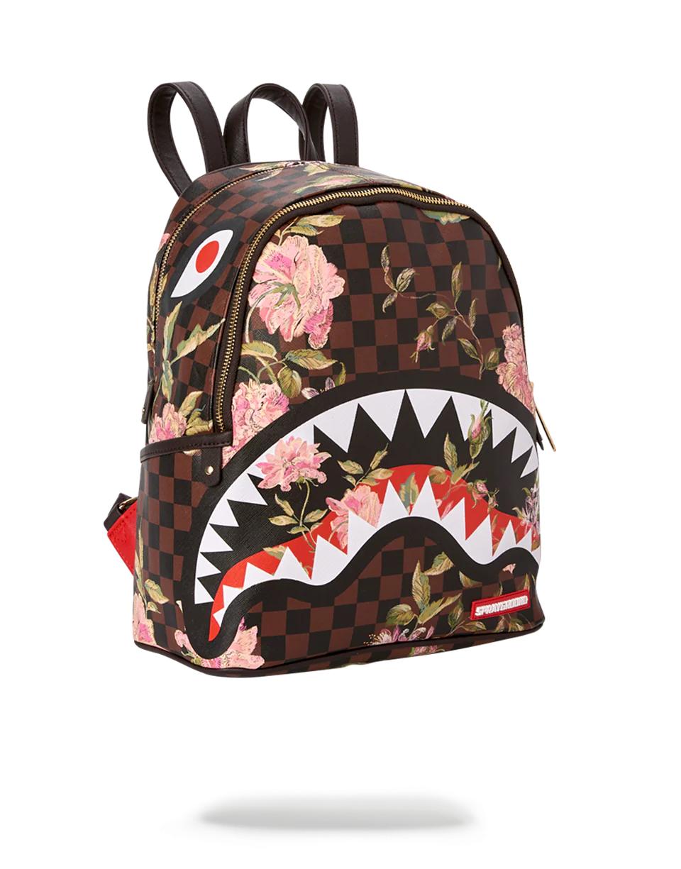 Sprayground Signature | SHARKFLOWER SAVAGE BACKPACK (SMALLER MORE ELEGANT BACKPACK)