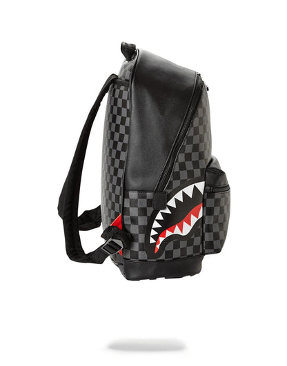 Sprayground Classic | SHARKS IN PARIS (BLACK CHECKERED EDITION)