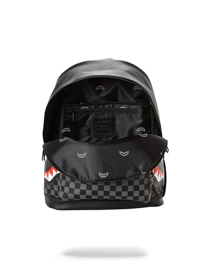 Sprayground Classic | SHARKS IN PARIS (BLACK CHECKERED EDITION)