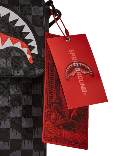 Sprayground Trending | ATOMIC VAPOR SHARK MESSENGER SLING