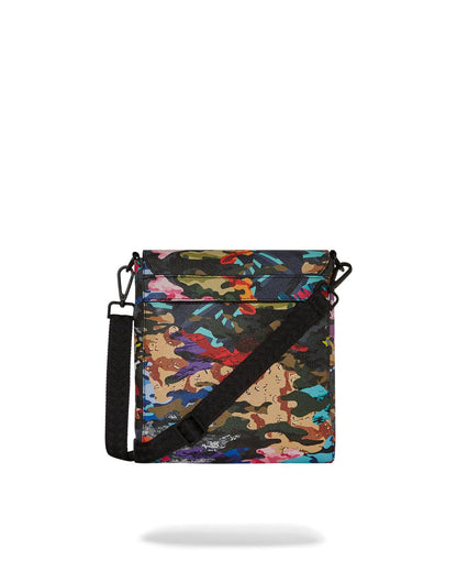 Sprayground Essential | SLICED AND DICED CAMO MESSENGER SLING BAG