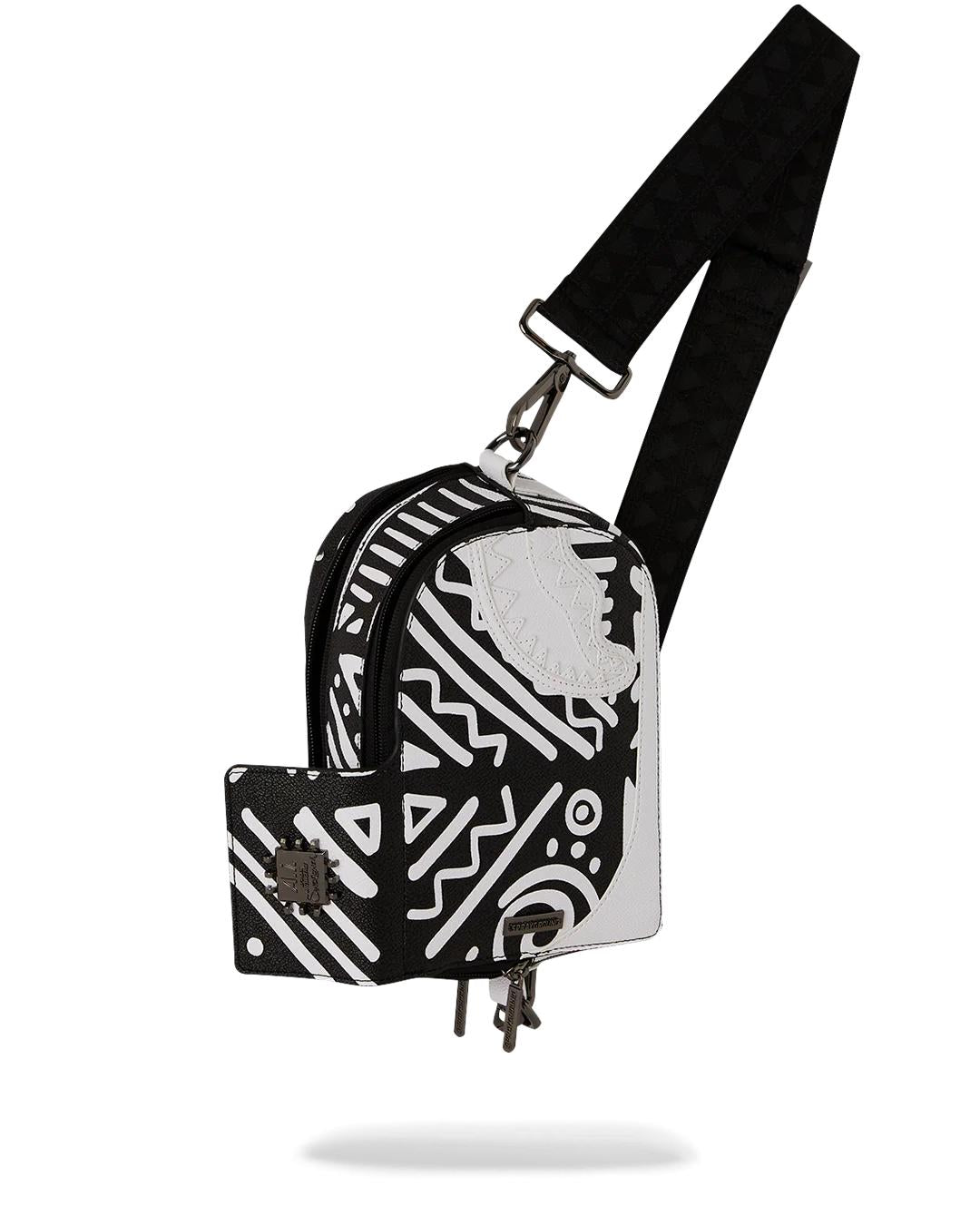 Sprayground Best Seller | A.I.8 AFRICAN INTELLIGENCE - ORIGIN STORY BACKPACK SLING