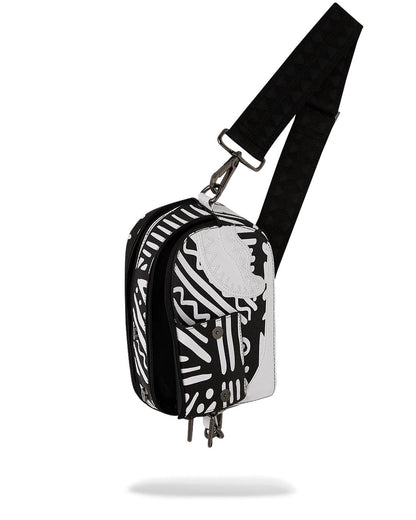 Sprayground Best Seller | A.I.8 AFRICAN INTELLIGENCE - ORIGIN STORY BACKPACK SLING