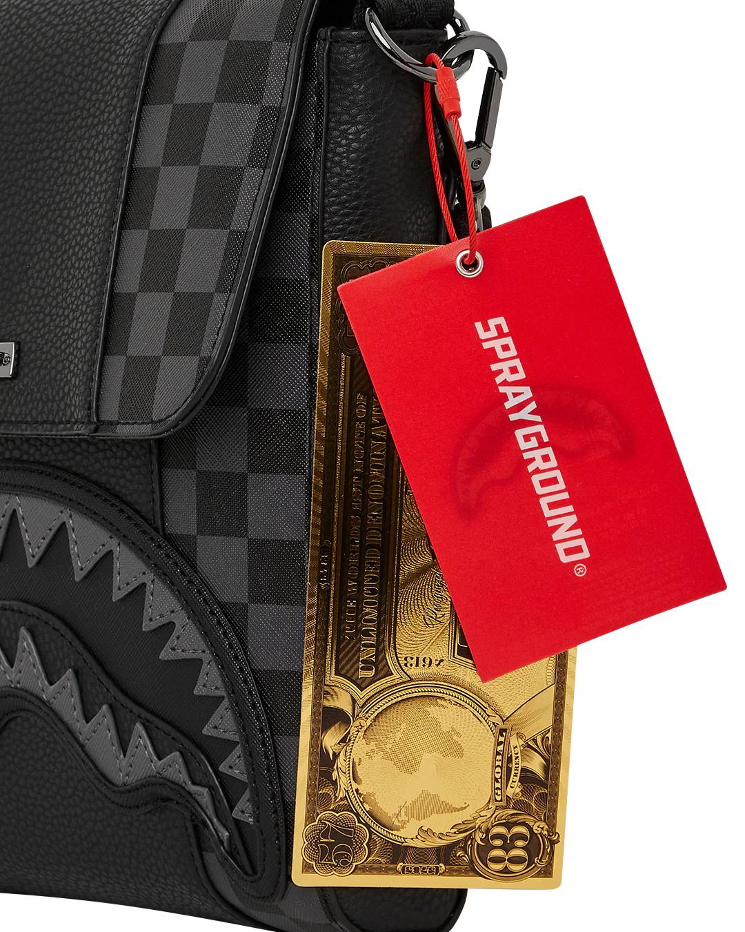 Sprayground Premium | RACEWAY SHADOW PHANTOM MESSENGER SLING BAG