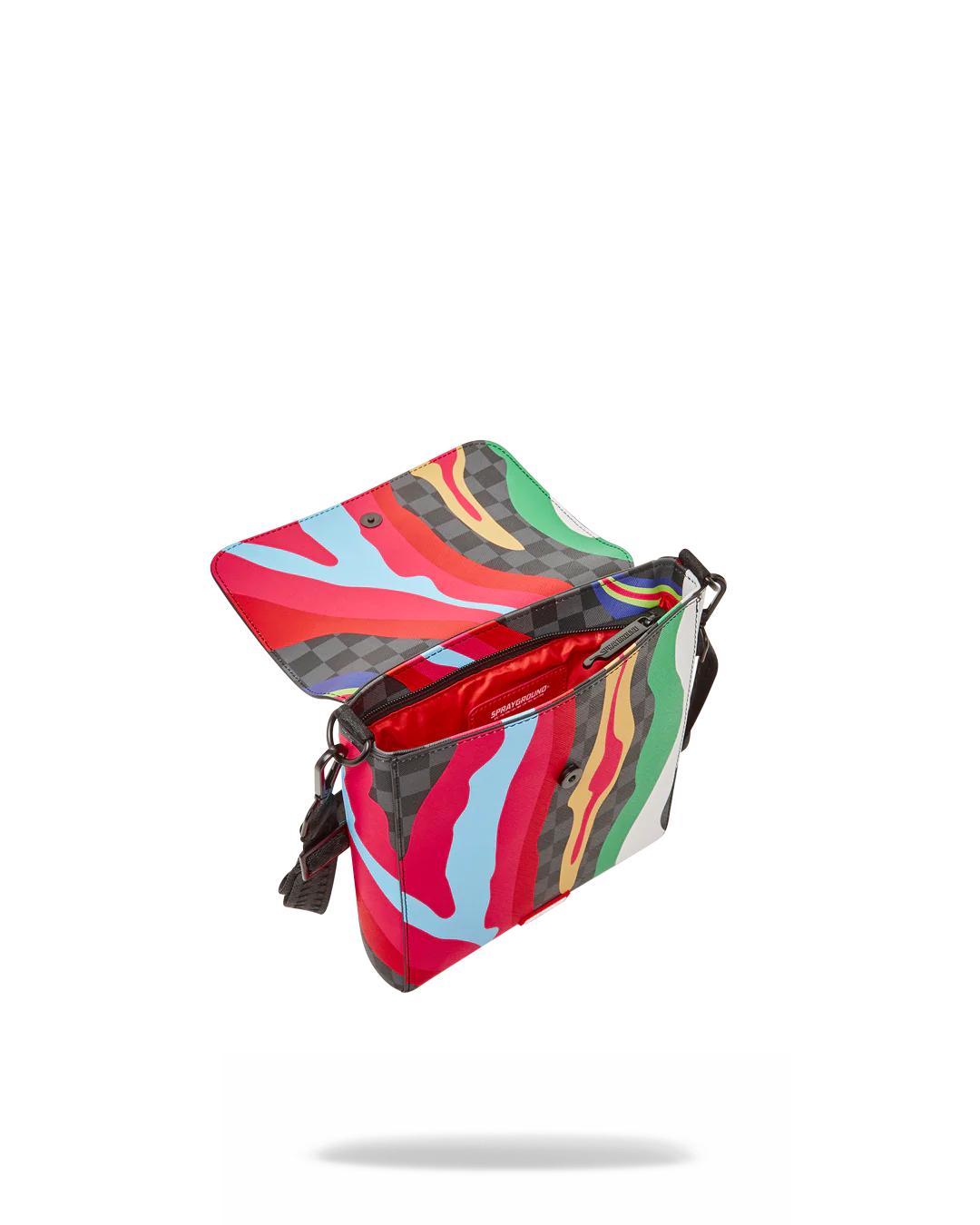 Sprayground Trending | TRIPPY TAFFY LARGE SLING CROSSBODY