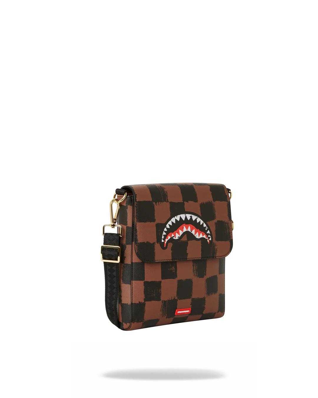 Sprayground Best Seller | SHARKS IN PARIS VANQUISH LARGE SLING CROSSBODY