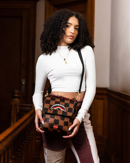 Sprayground Best Seller | SHARKS IN PARIS VANQUISH LARGE SLING CROSSBODY