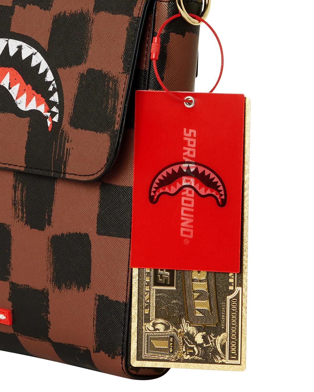 Sprayground Best Seller | SHARKS IN PARIS VANQUISH LARGE SLING CROSSBODY