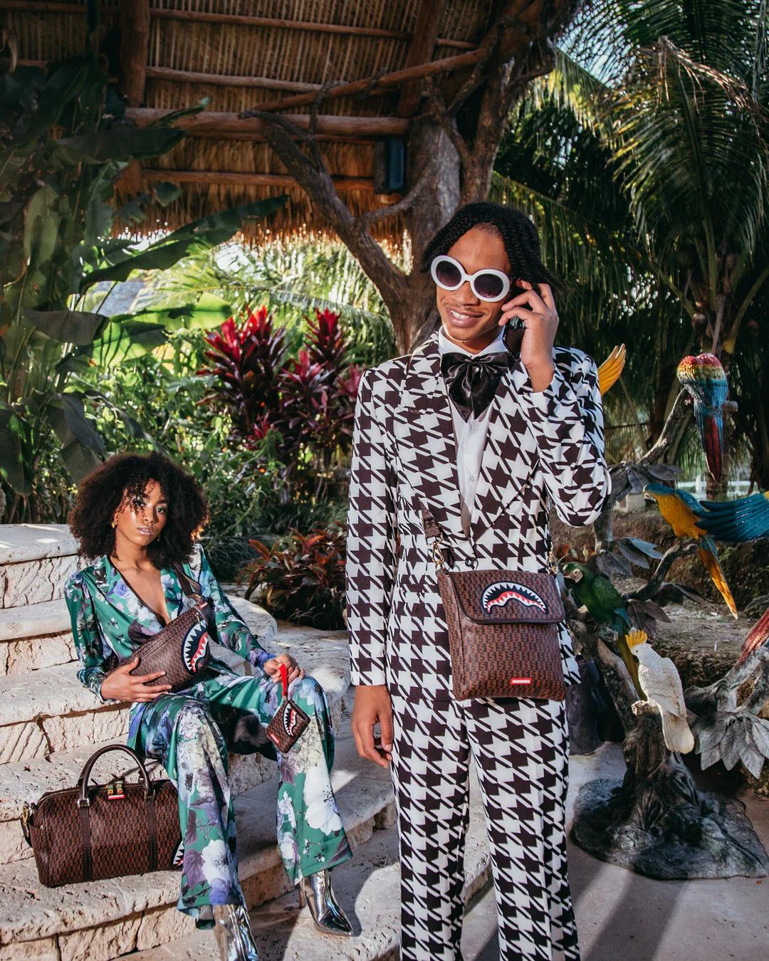 Sprayground New | CASHIN CHECKS SHOULDER BAG