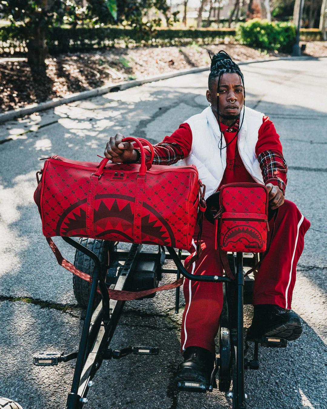 Sprayground Popular | MONEY PATTERN BRICK SLING