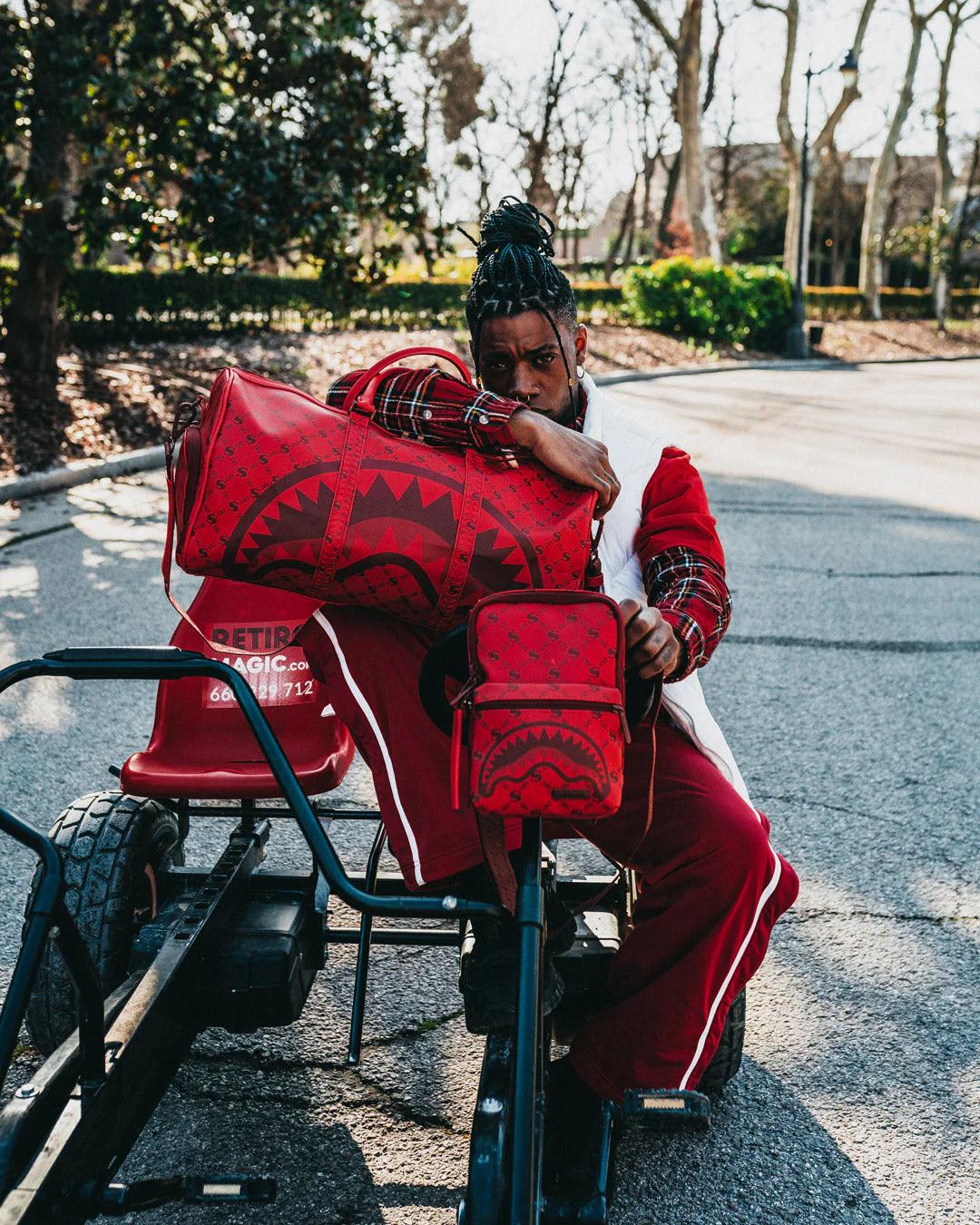 Sprayground Popular | MONEY PATTERN BRICK SLING
