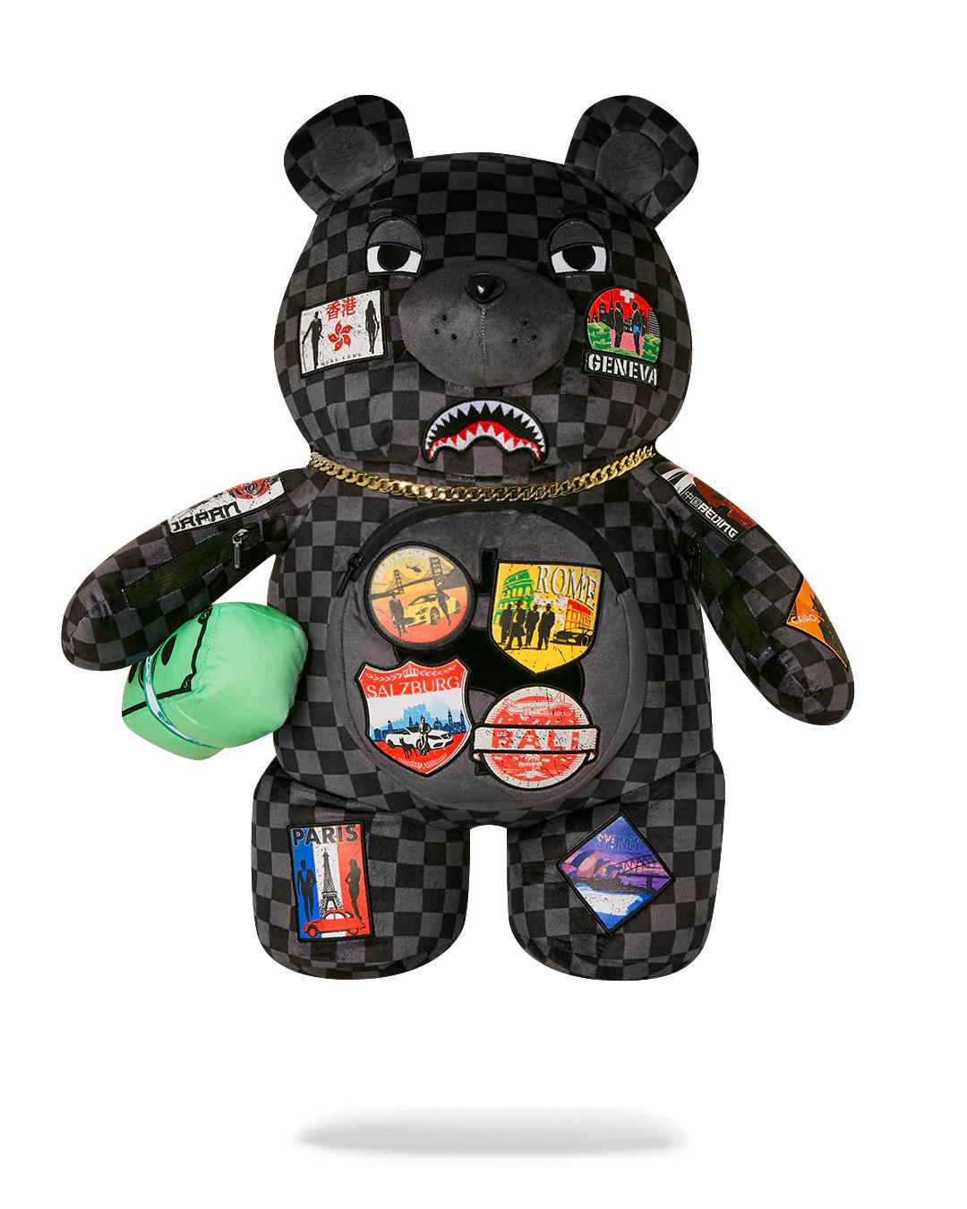 Sprayground Best Seller | GLOBAL MOGUL UNLIMITED MILES MONEYBEAR TEDDYBEAR BACKPACK