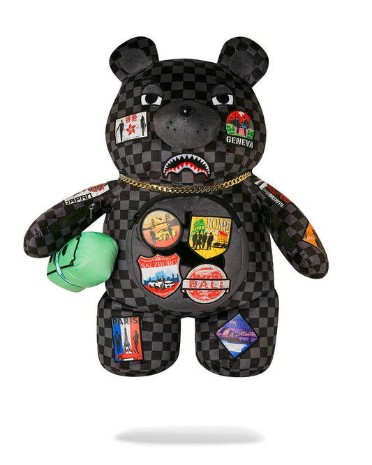 Sprayground Best Seller | GLOBAL MOGUL UNLIMITED MILES MONEYBEAR TEDDYBEAR BACKPACK