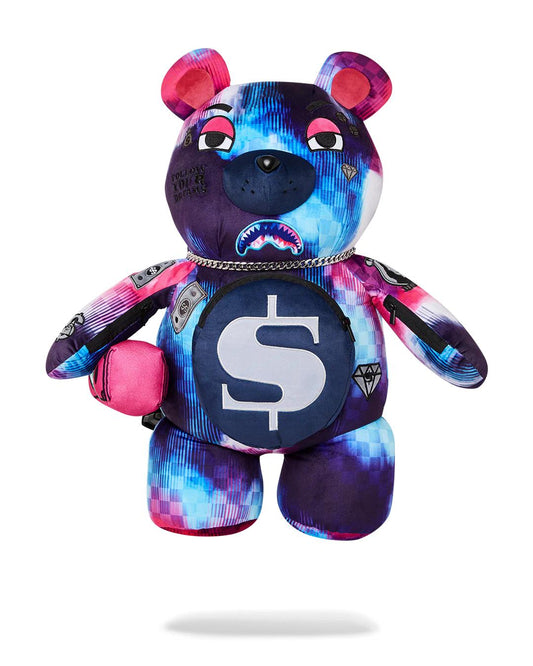 Sprayground Essential | SHARKCLUB ELECTRONICA MONEYBEAR TEDDYBEAR BACKPACK