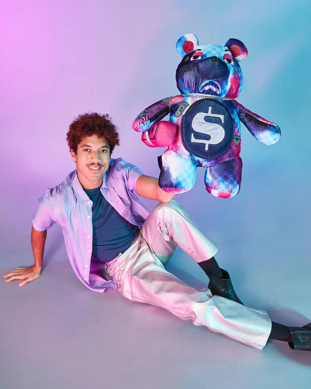 Sprayground Essential | SHARKCLUB ELECTRONICA MONEYBEAR TEDDYBEAR BACKPACK