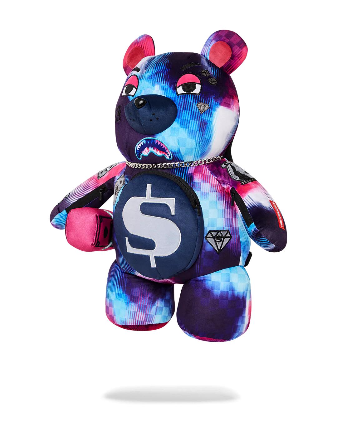 Sprayground Essential | SHARKCLUB ELECTRONICA MONEYBEAR TEDDYBEAR BACKPACK