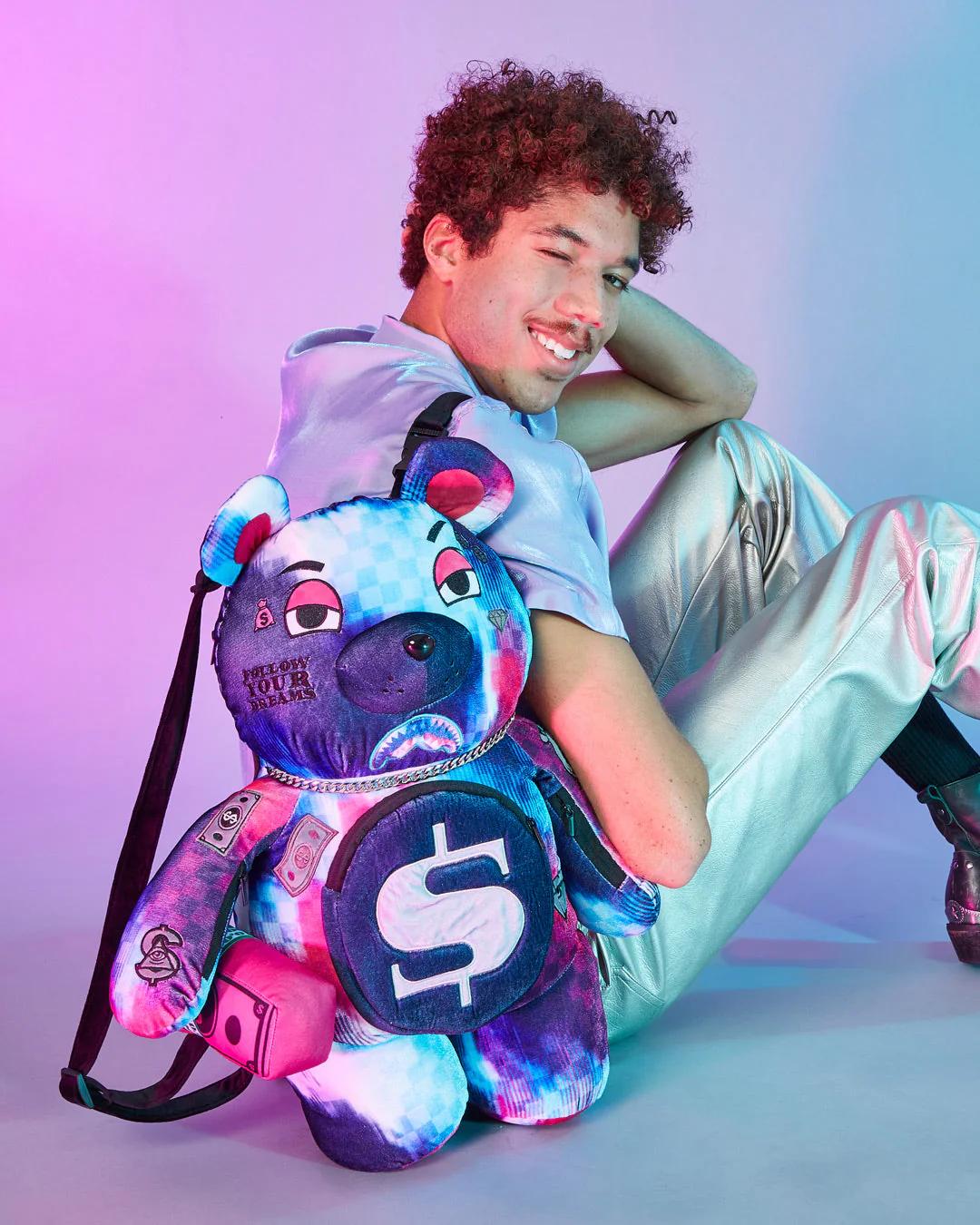Sprayground Essential | SHARKCLUB ELECTRONICA MONEYBEAR TEDDYBEAR BACKPACK