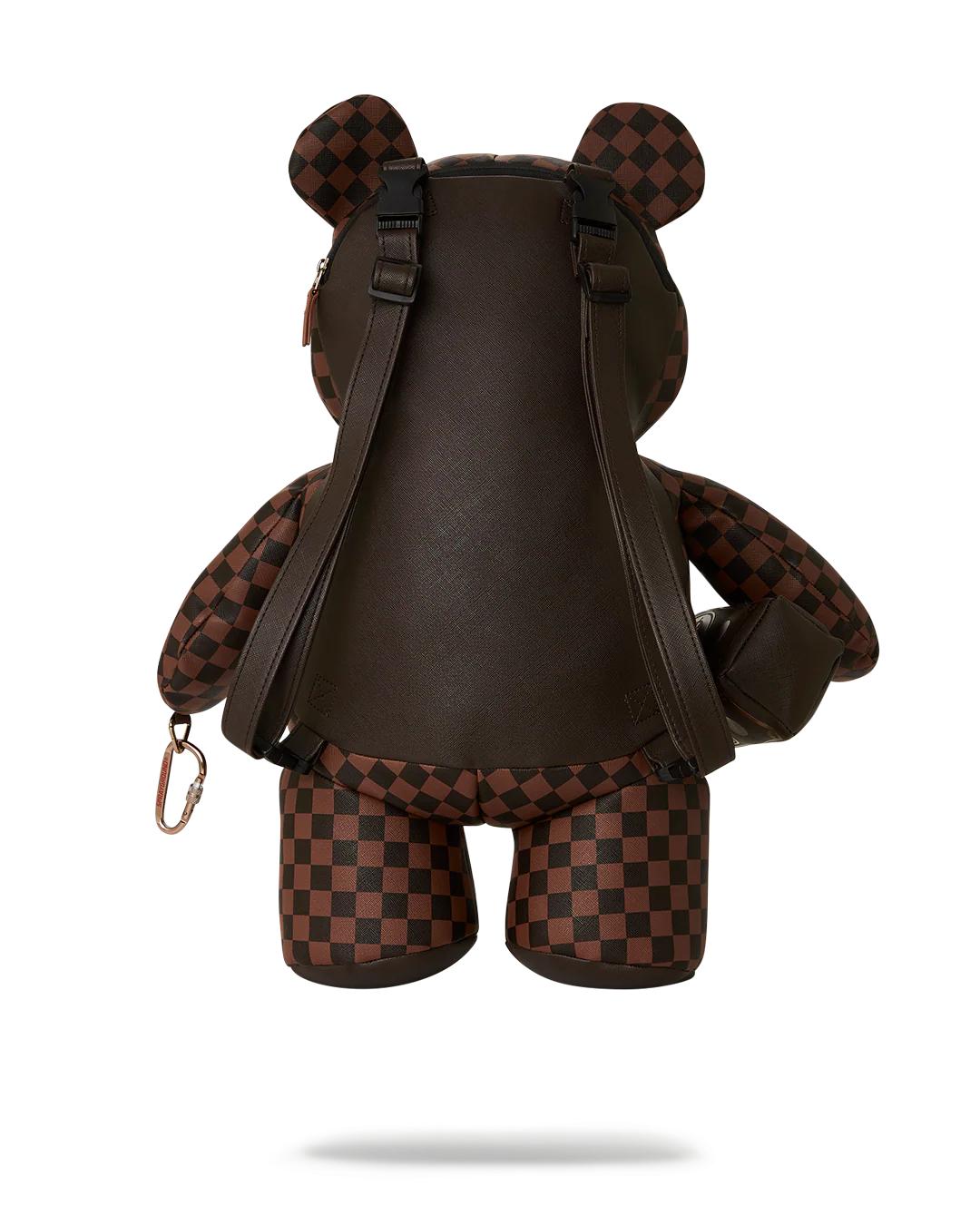 Sprayground Popular | CHECKMATE ROYALE MONEYBEAR TEDDYBEAR BACKPACK