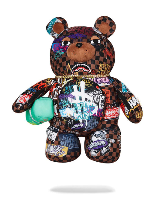 Sprayground Trending | SHARKS IN PARIS THE RIZZ MONEYBEAR TEDDYBEAR BACKPACK
