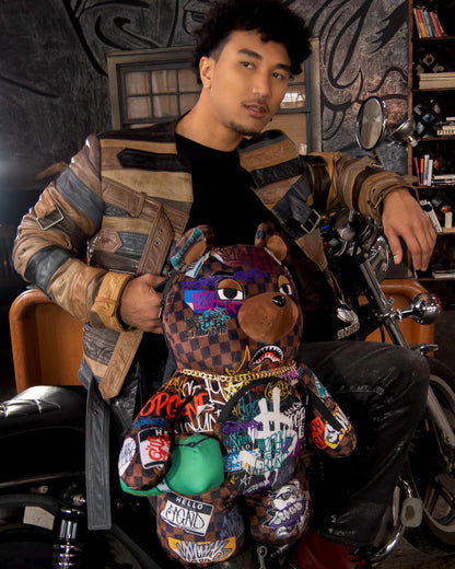 Sprayground Trending | SHARKS IN PARIS THE RIZZ MONEYBEAR TEDDYBEAR BACKPACK