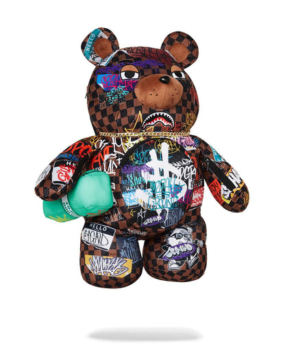 Sprayground Trending | SHARKS IN PARIS THE RIZZ MONEYBEAR TEDDYBEAR BACKPACK