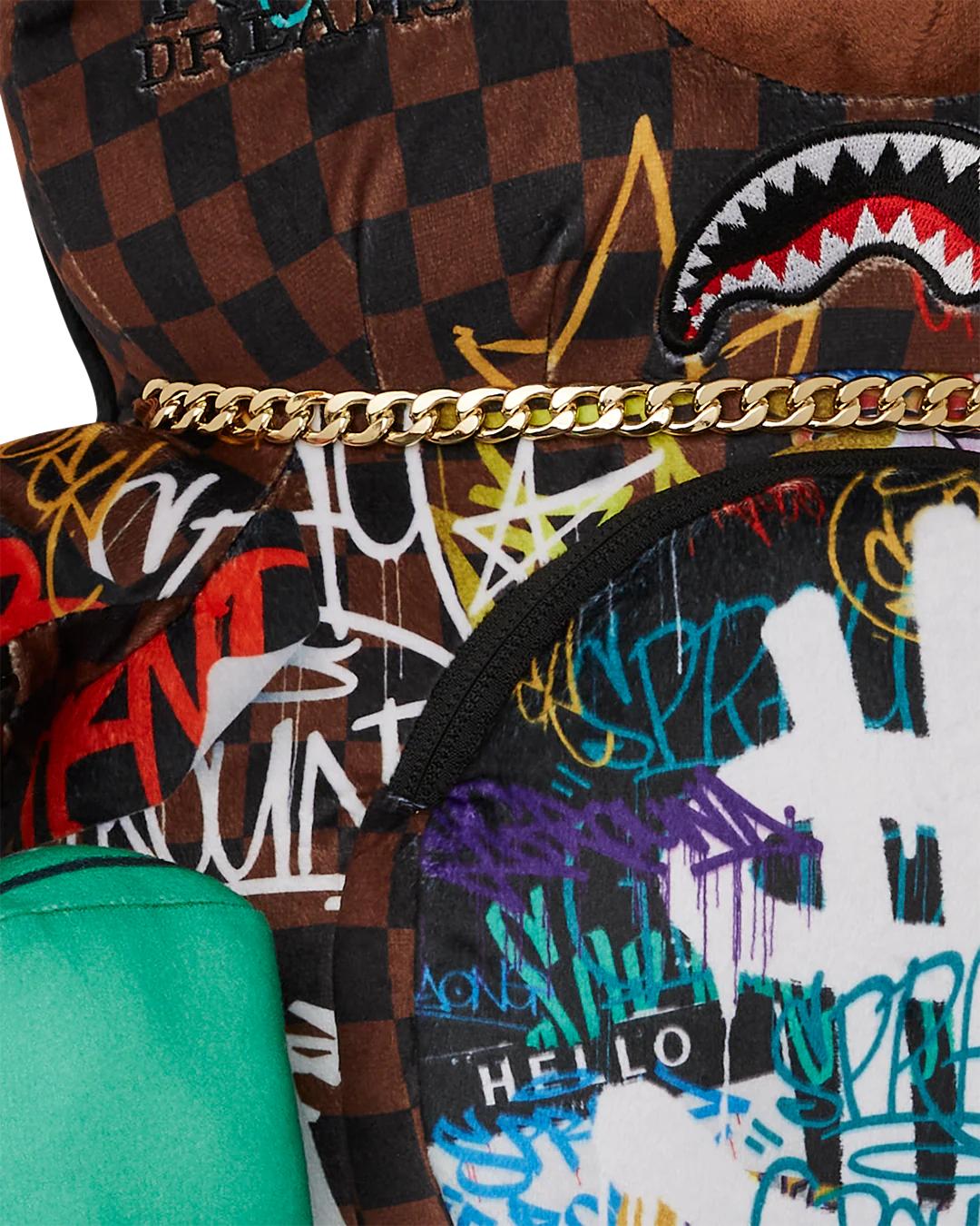 Sprayground Trending | SHARKS IN PARIS THE RIZZ MONEYBEAR TEDDYBEAR BACKPACK