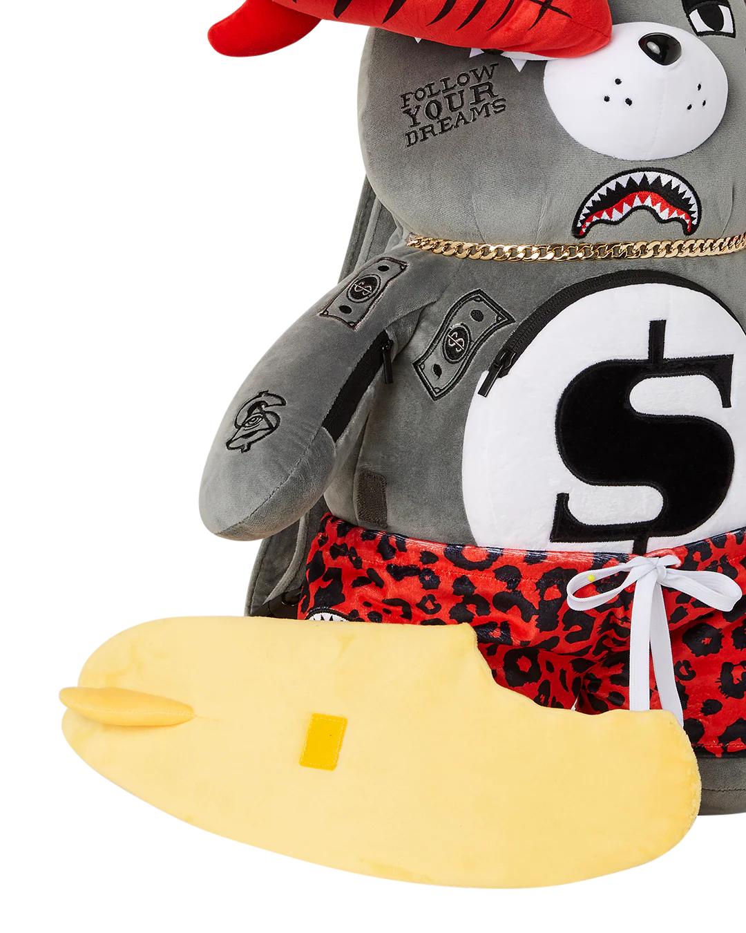Sprayground Best Seller | SHARK FRIENDS MONEYBEAR TEDDYBEAR BACKPACK