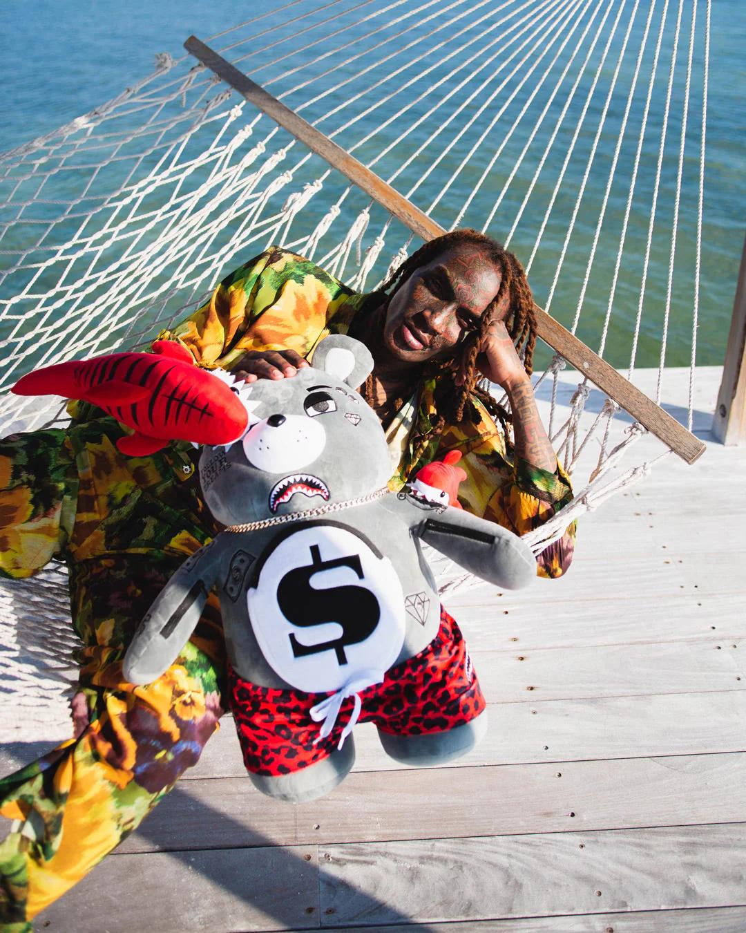 Sprayground Best Seller | SHARK FRIENDS MONEYBEAR TEDDYBEAR BACKPACK