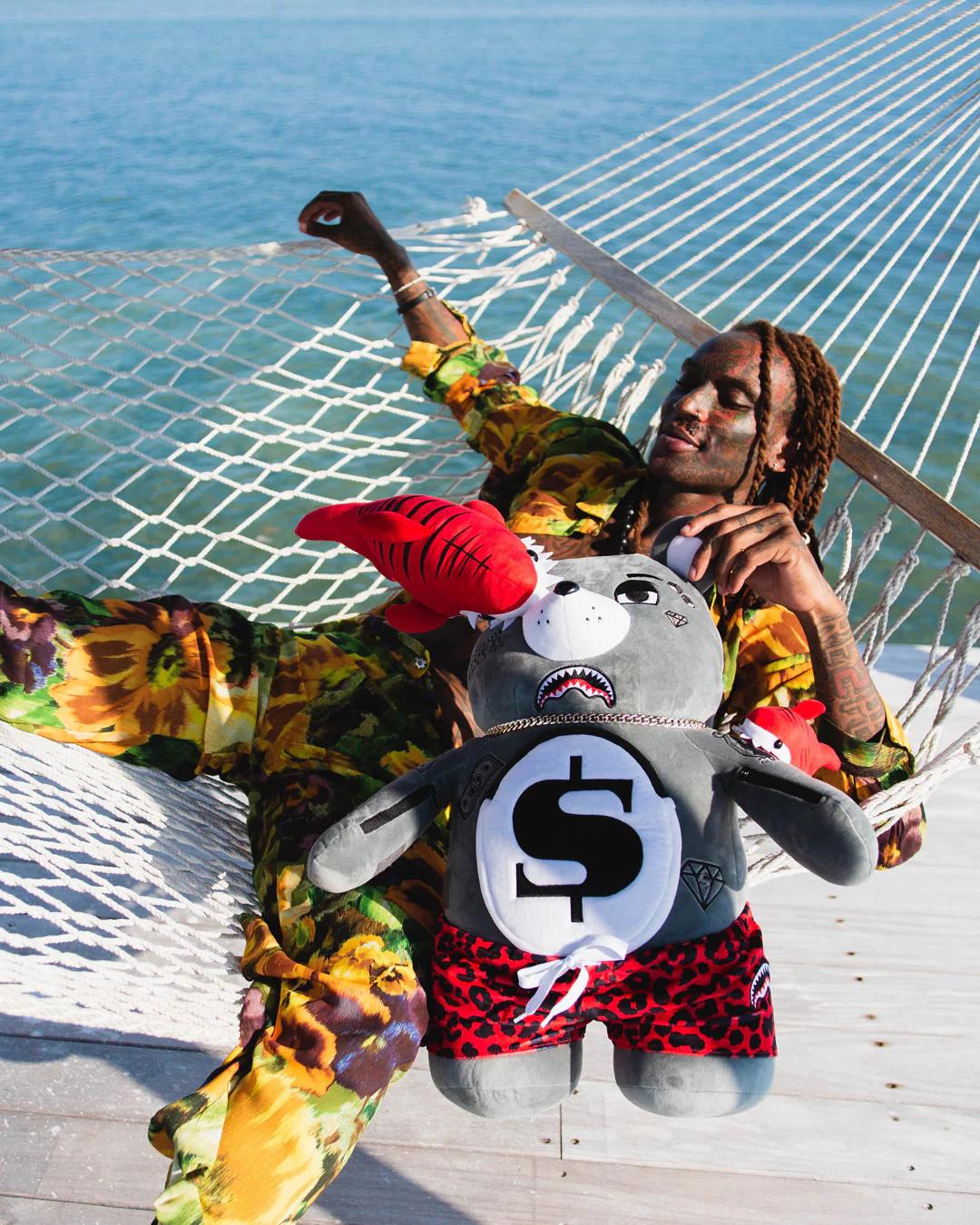 Sprayground Best Seller | SHARK FRIENDS MONEYBEAR TEDDYBEAR BACKPACK
