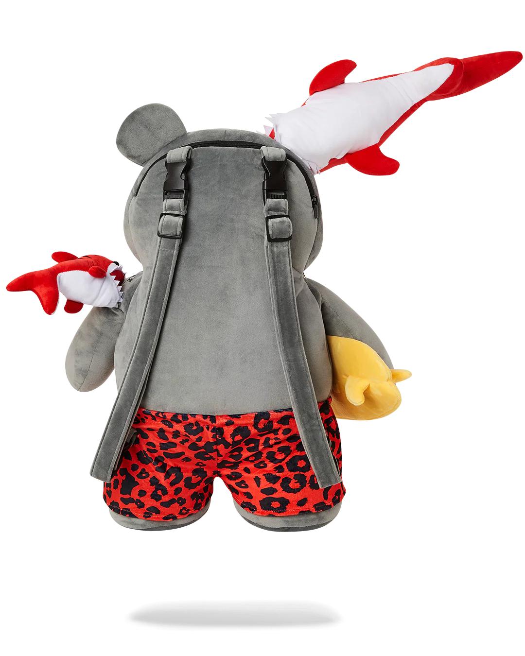 Sprayground Best Seller | SHARK FRIENDS MONEYBEAR TEDDYBEAR BACKPACK