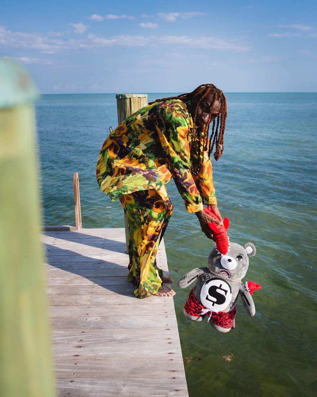 Sprayground Best Seller | SHARK FRIENDS MONEYBEAR TEDDYBEAR BACKPACK