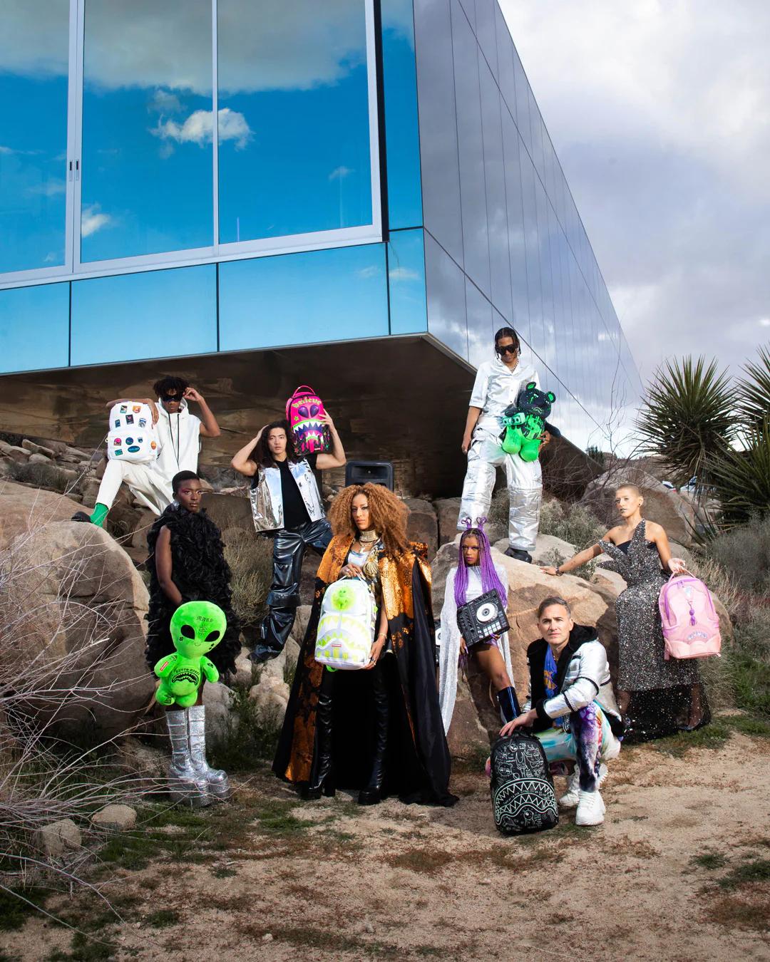 Sprayground Recommended | ALIEN PLUSH BACKPACK