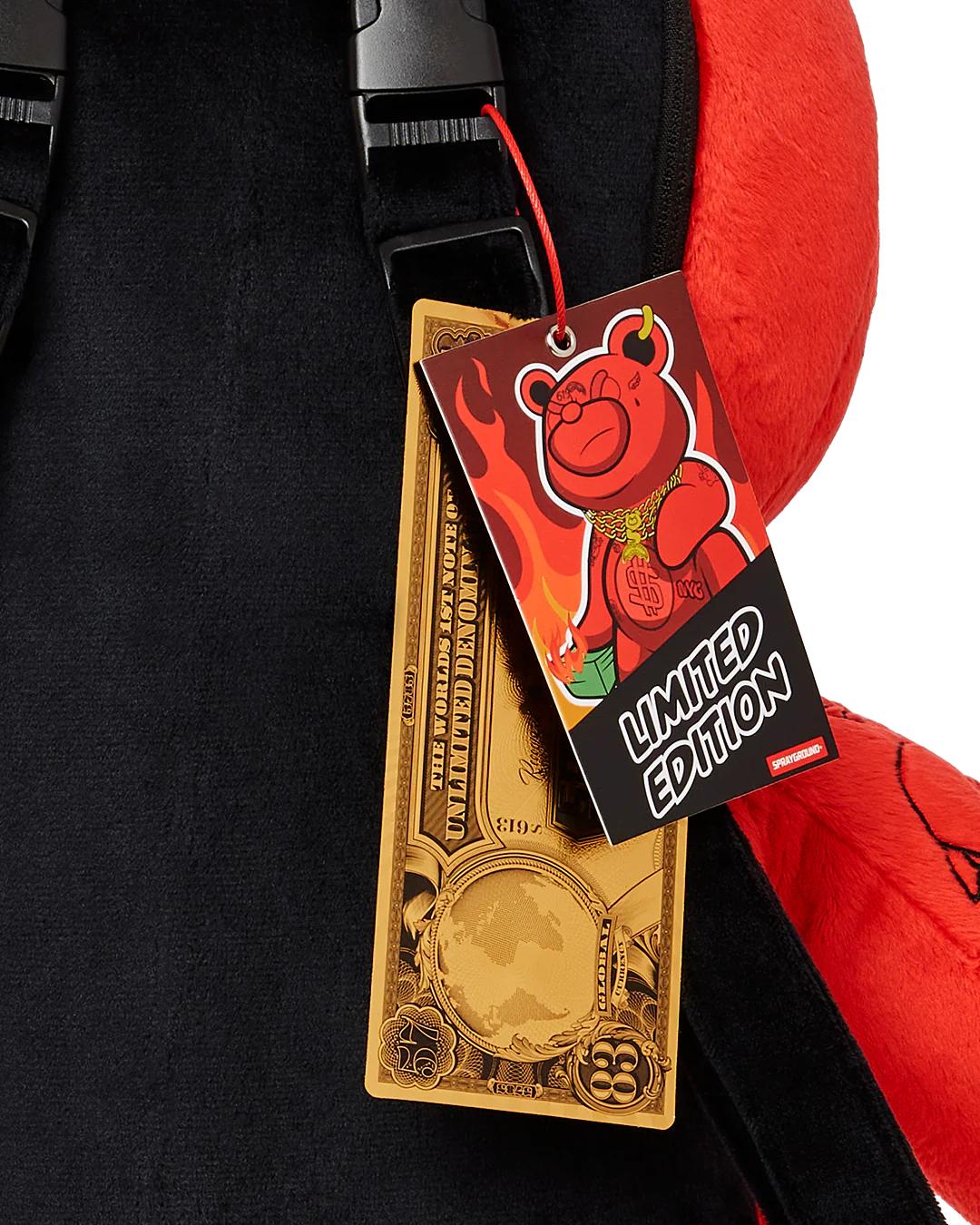 Sprayground Exclusive | DIABLO PLUSH TEDDYBEAR BACKPACK