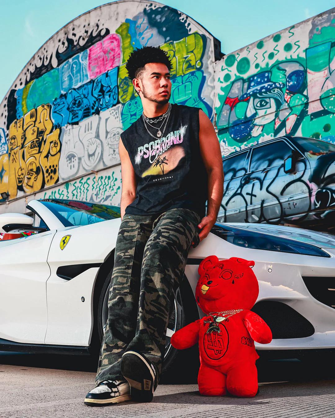 Sprayground Exclusive | DIABLO PLUSH TEDDYBEAR BACKPACK