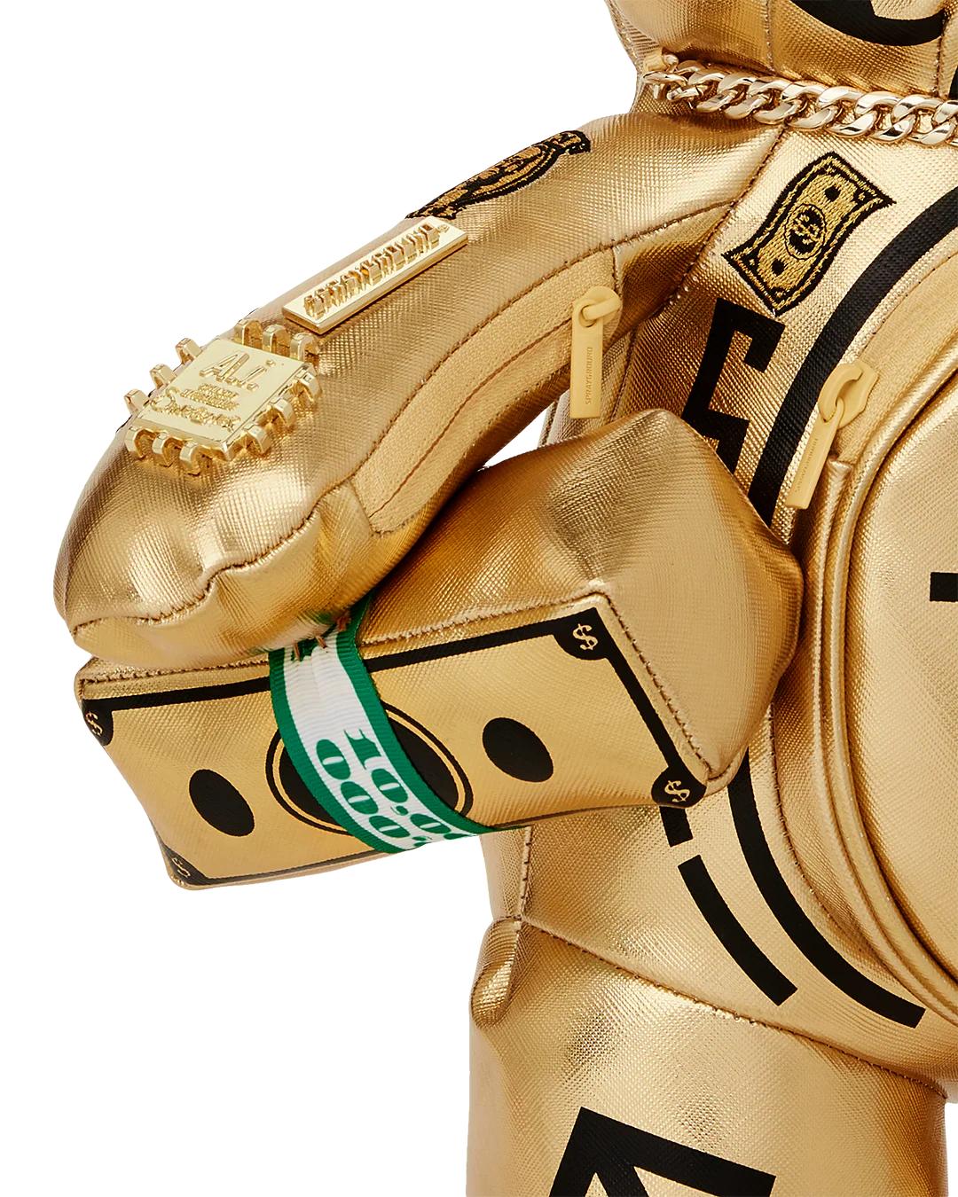 Sprayground Signature | A.I.8 AFRICAN INTELLIGENCE PATH TO THE FUTURE II MEDIUM MONEYBEAR TEDD