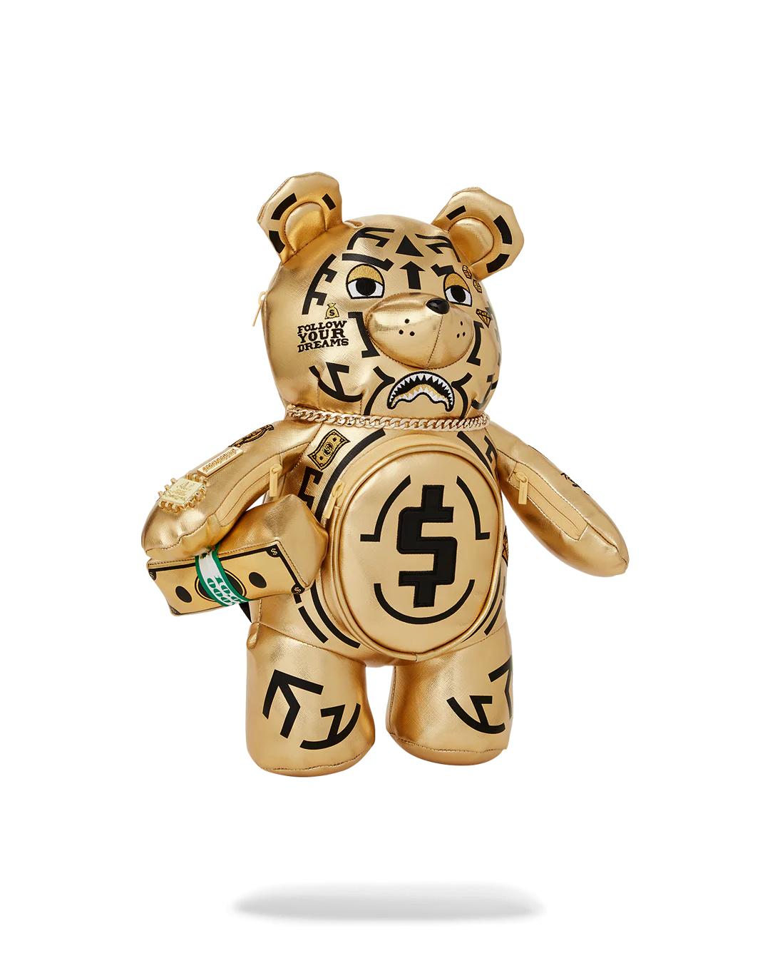 Sprayground Signature | A.I.8 AFRICAN INTELLIGENCE PATH TO THE FUTURE II MEDIUM MONEYBEAR TEDD