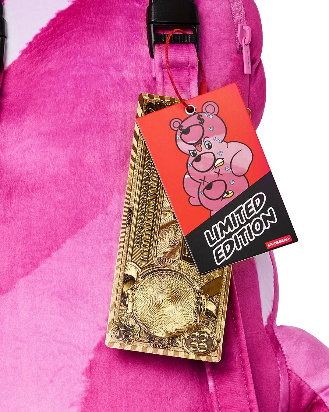 Sprayground Essential | THE 3 HEADED BEAR PLUSH TEDDYBEAR BACKPACK