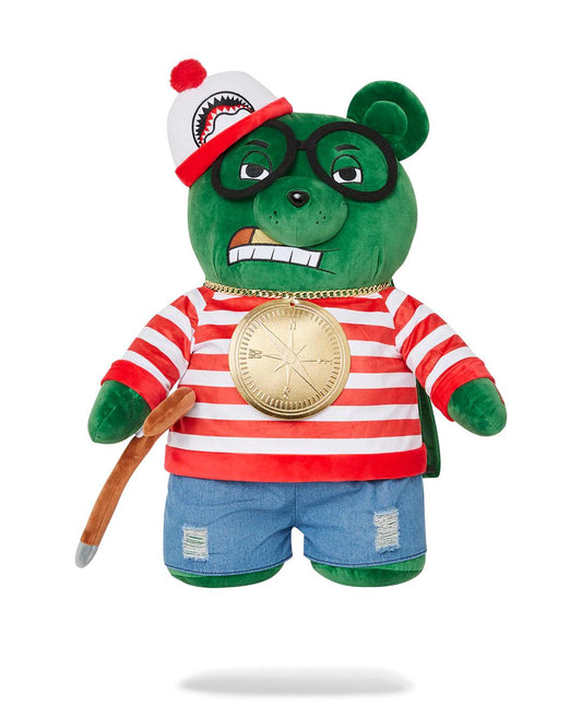 Sprayground Premium | WHERES WALDO MONEYBEAR TEDDYBEAR BACKPACK