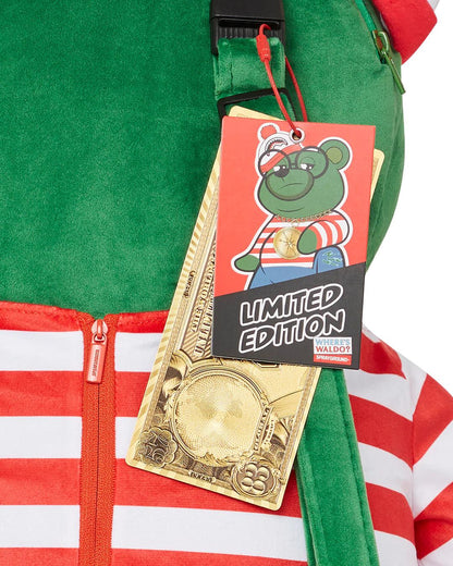 Sprayground Premium | WHERES WALDO MONEYBEAR TEDDYBEAR BACKPACK