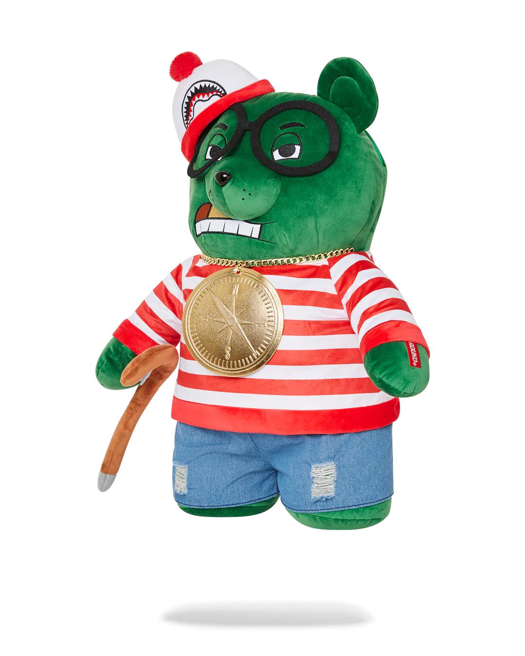 Sprayground Premium | WHERES WALDO MONEYBEAR TEDDYBEAR BACKPACK