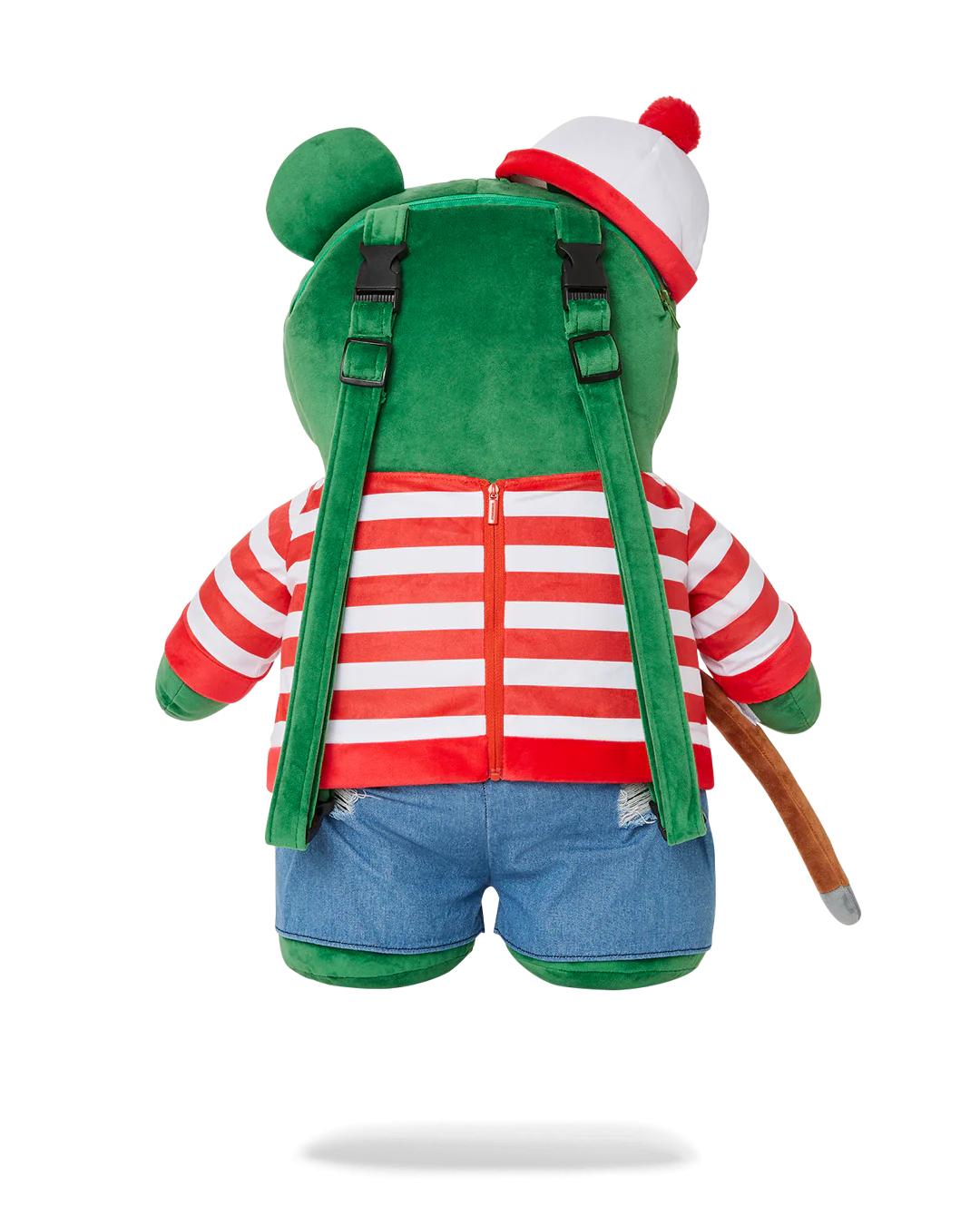 Sprayground Premium | WHERES WALDO MONEYBEAR TEDDYBEAR BACKPACK